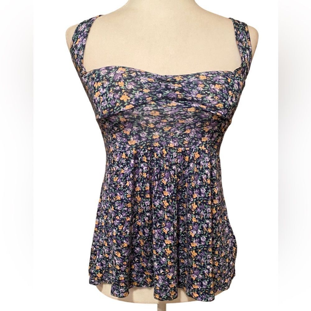 Kirra Floral Tank Top Size Small